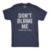 Dont Blame Me I Married Into This Mess Men's T Shirt sold by Crazy Dog T-Shirts