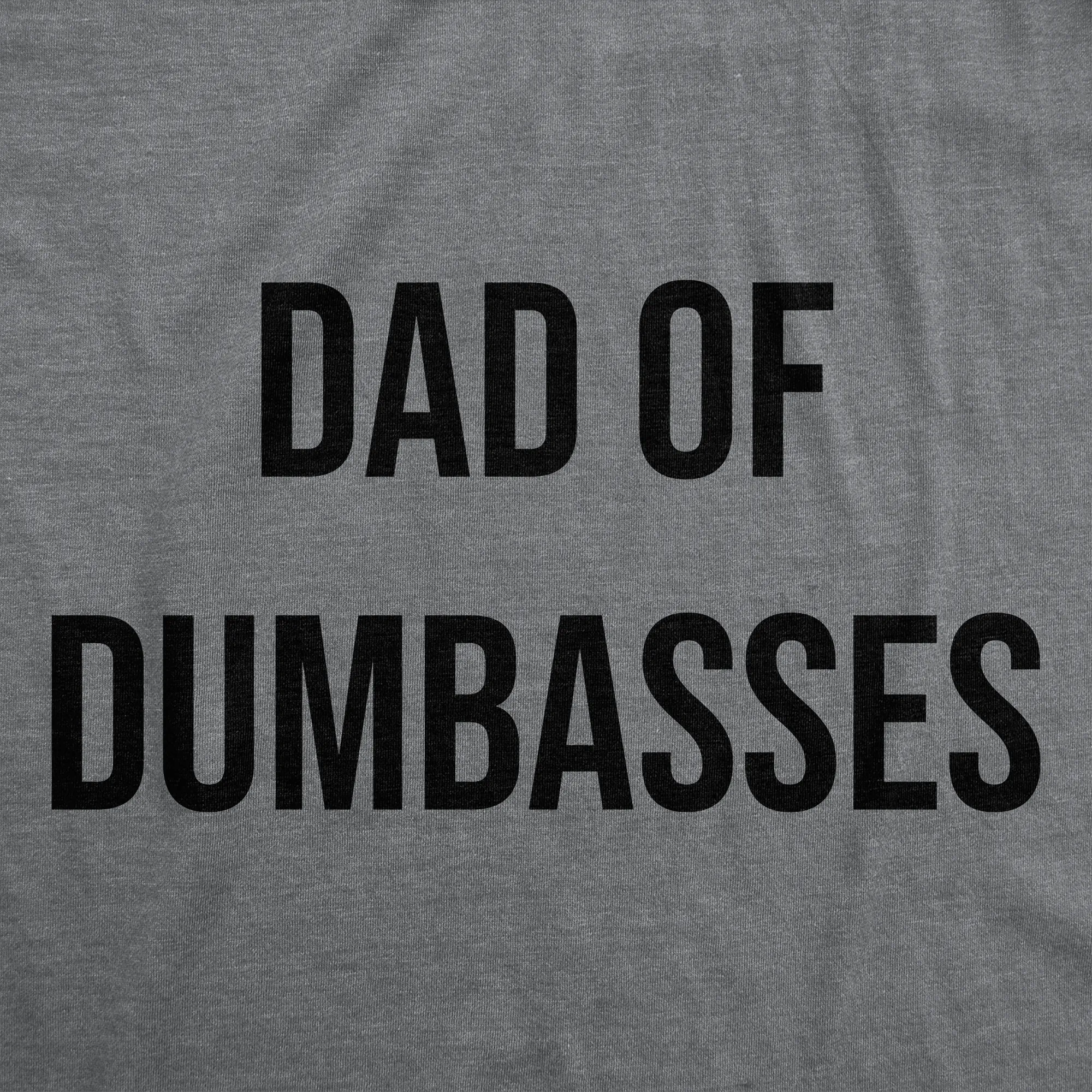 Dad Of Dumbasses Men's T Shirt sold by Crazy Dog T-Shirts product image thumbnail 2