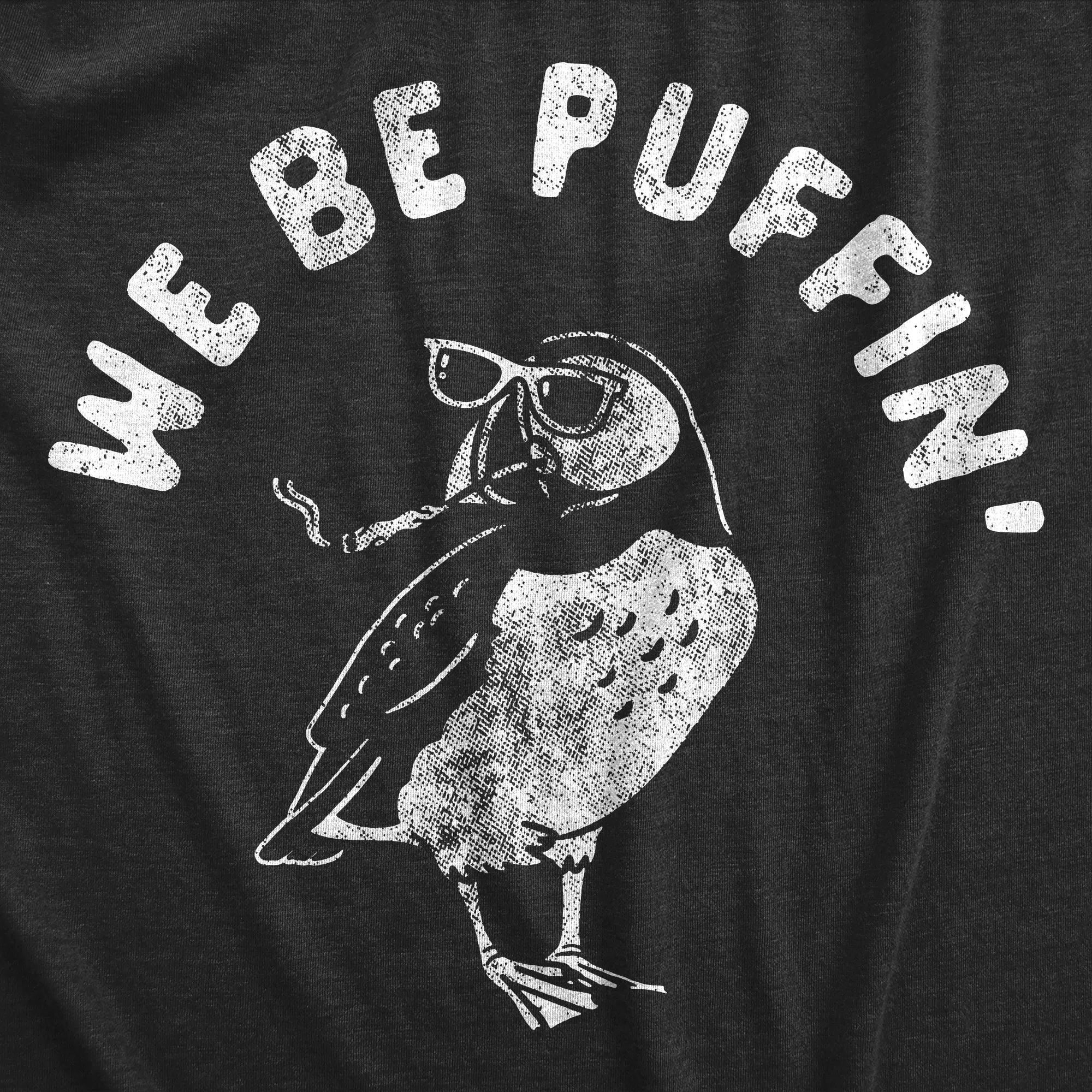 We Be Puffin Men's T Shirt sold by Crazy Dog T-Shirts product image thumbnail 2
