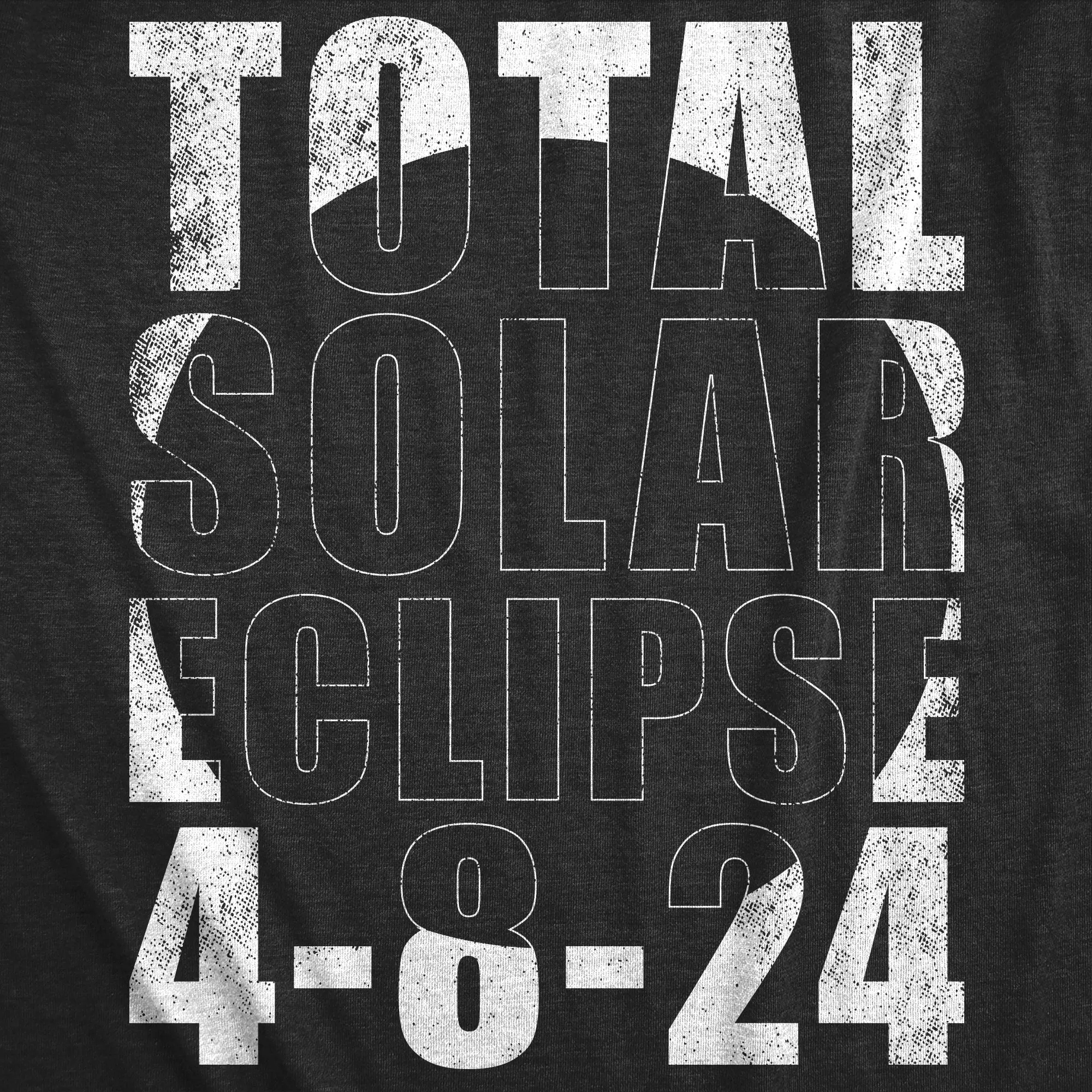 Total Solar Eclipse 2024 4 8 24 Men's T Shirt sold by Crazy Dog T-Shirts product image thumbnail 2