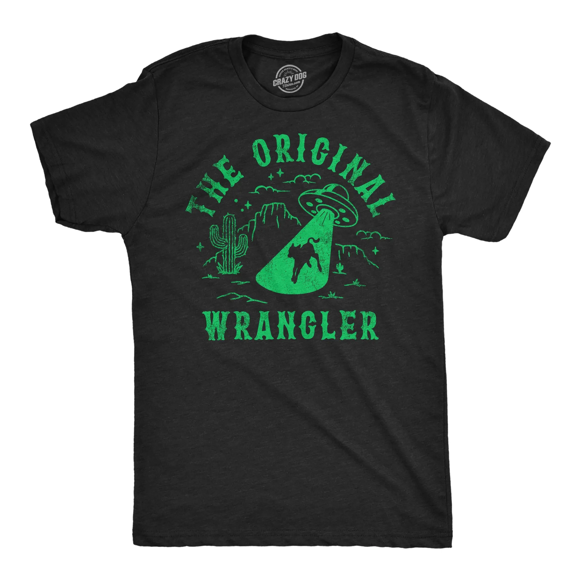 The Original Wrangler UFO Men's T Shirt sold by Crazy Dog T-Shirts
