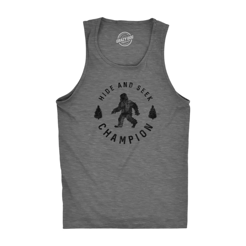 Hide And Seek Champion Men's Tank Top sold by Crazy Dog T-Shirts