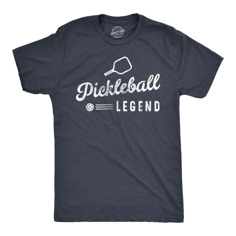 Pickleball Legend Men's T Shirt sold by Crazy Dog T-Shirts