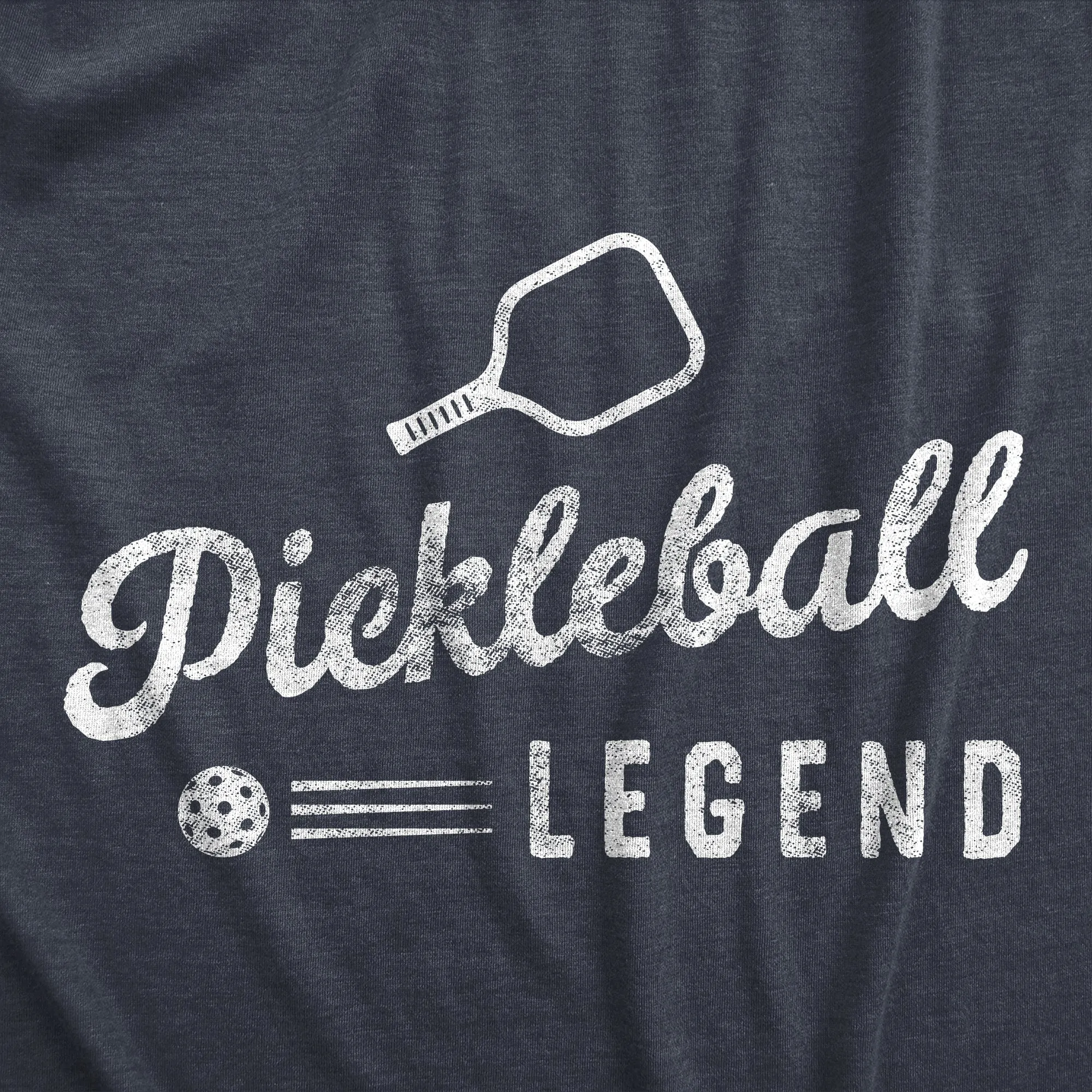 Pickleball Legend Men's T Shirt sold by Crazy Dog T-Shirts product image thumbnail 2