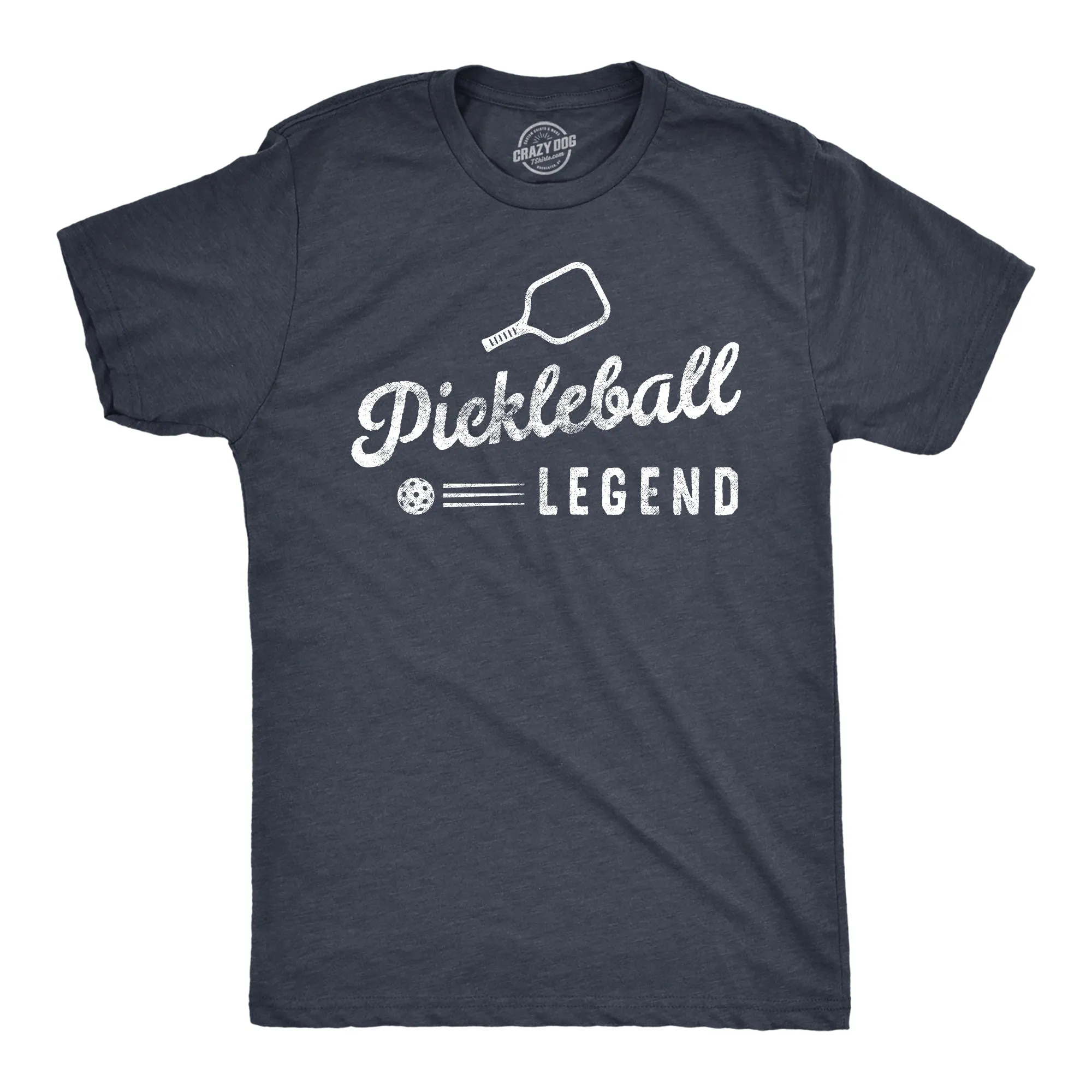 Pickleball Legend Men's T Shirt sold by Crazy Dog T-Shirts product image thumbnail 3