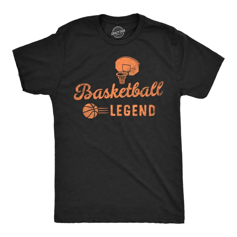 Basketball Legend Men's T Shirt sold by Crazy Dog T-Shirts