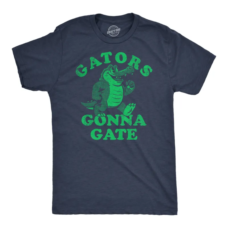 Gators Gonna Gate Men's T Shirt sold by Crazy Dog T-Shirts
