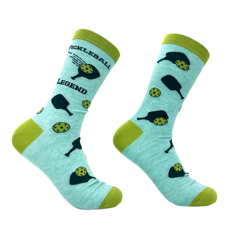 Men's Pickleball Legend Socks sold by Crazy Dog T-Shirts