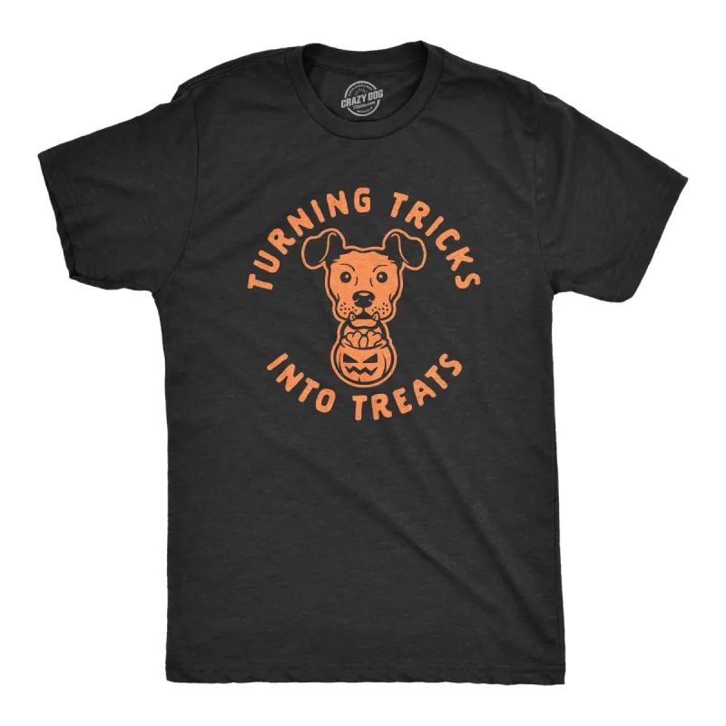 Turning Tricks Into Treats Men's T Shirt sold by Crazy Dog T-Shirts