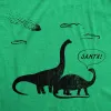 Santa Dinosaurs Men's T Shirt sold by Crazy Dog T-Shirts