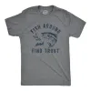 Fish Around And Find Trout Men's T Shirt sold by Crazy Dog T-Shirts