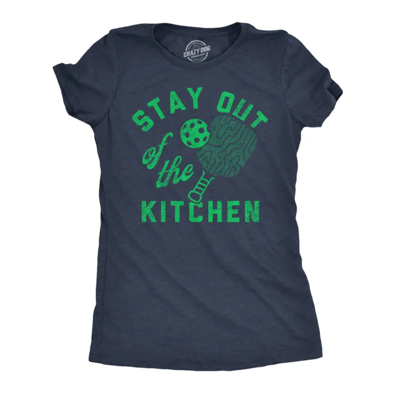 Stay Out Of The Kitchen Women's T Shirt sold by Crazy Dog T-Shirts