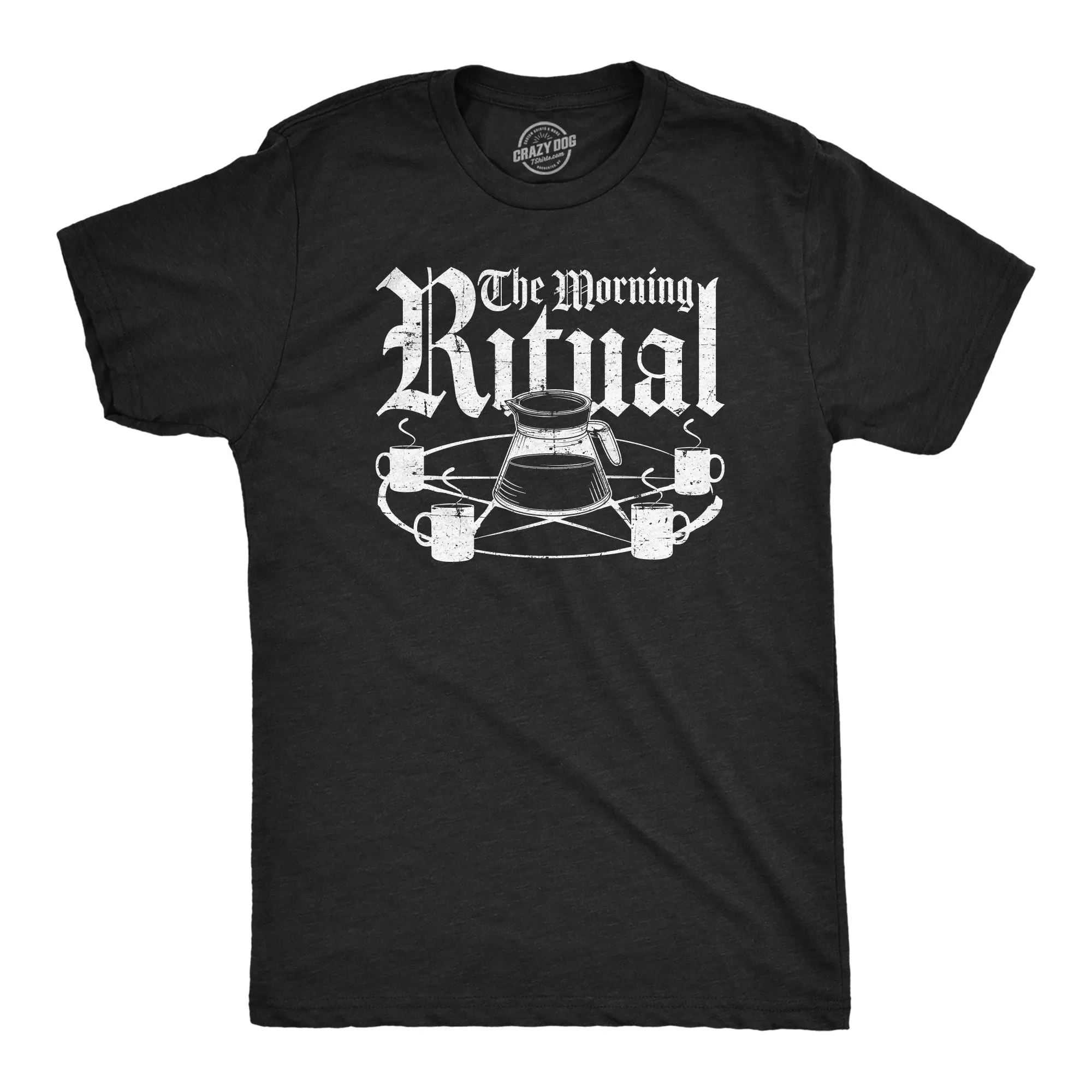 The Morning Ritual Men's T Shirt sold by Crazy Dog T-Shirts
