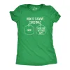 How To Survive Christmas Women's T Shirt sold by Crazy Dog T-Shirts