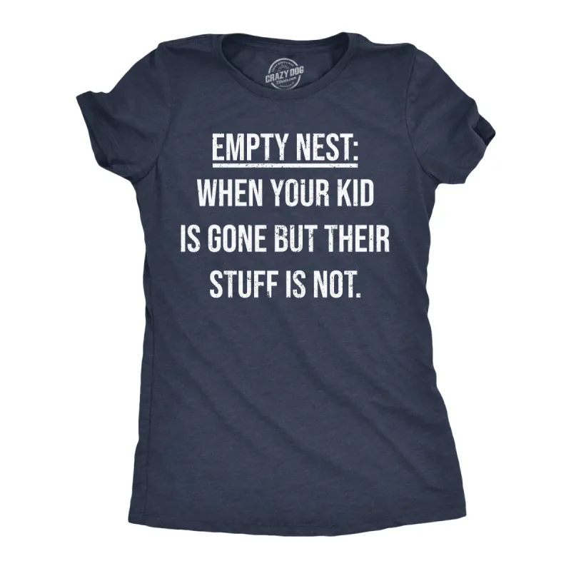 Empty Nest Women's T Shirt sold by Crazy Dog T-Shirts