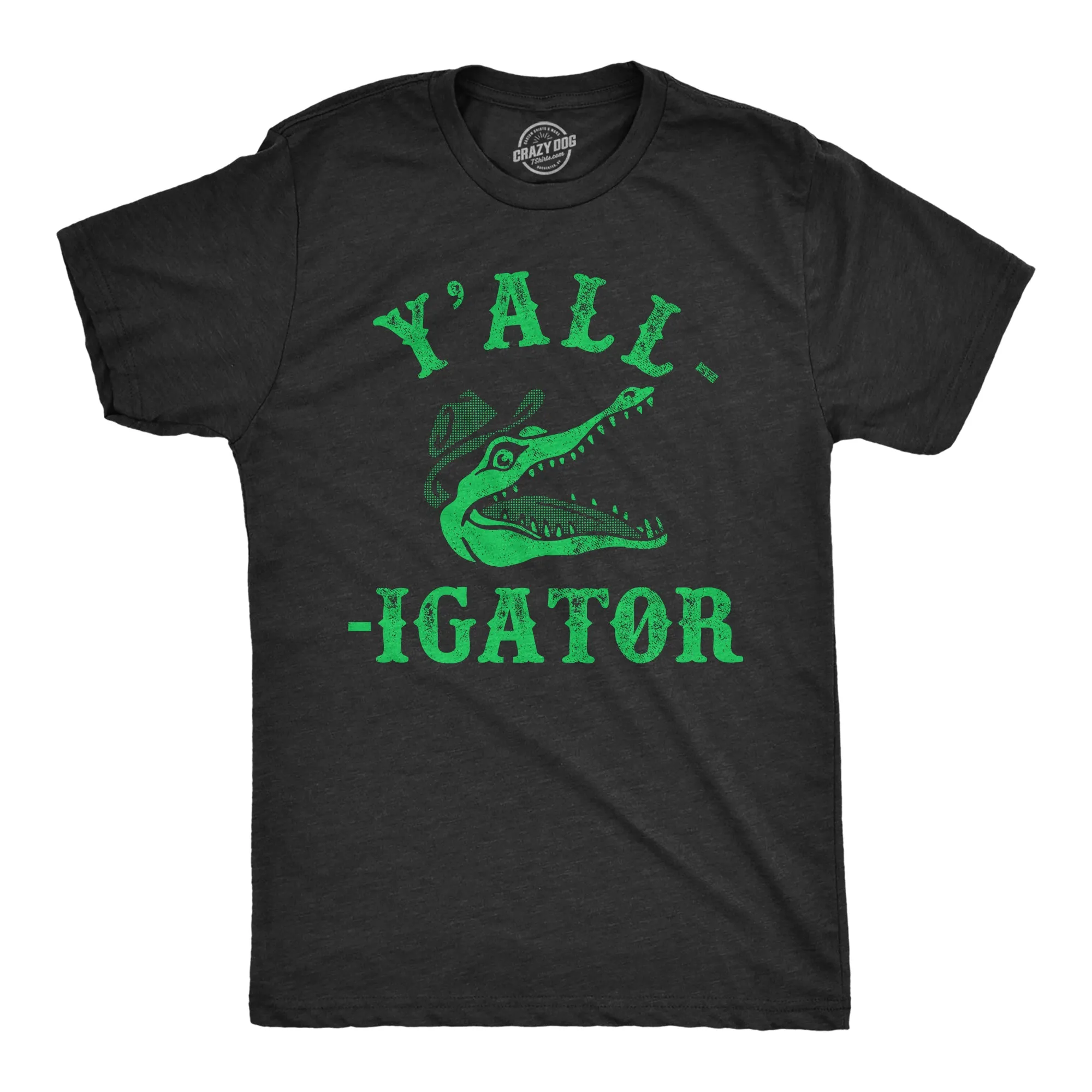 Yall Igator Men's T Shirt sold by Crazy Dog T-Shirts