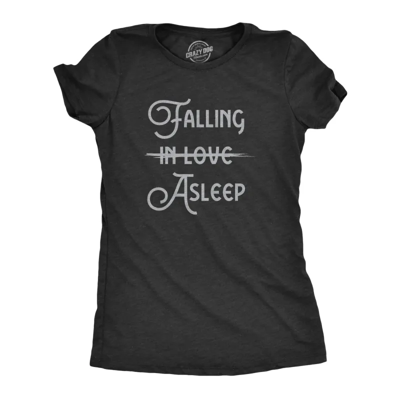 Falling Asleep Women's T Shirt sold by Crazy Dog T-Shirts