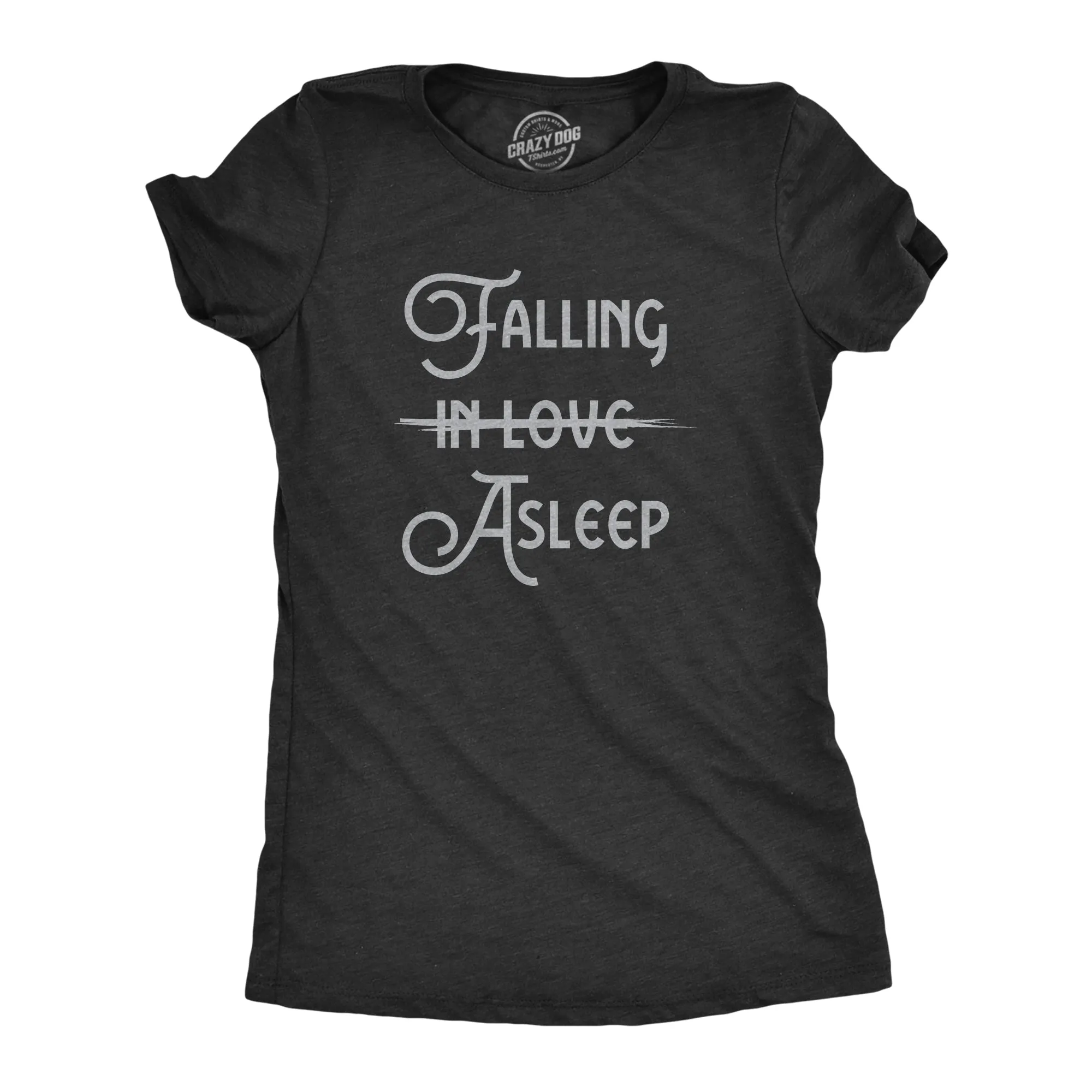Falling Asleep Women's T Shirt sold by Crazy Dog T-Shirts