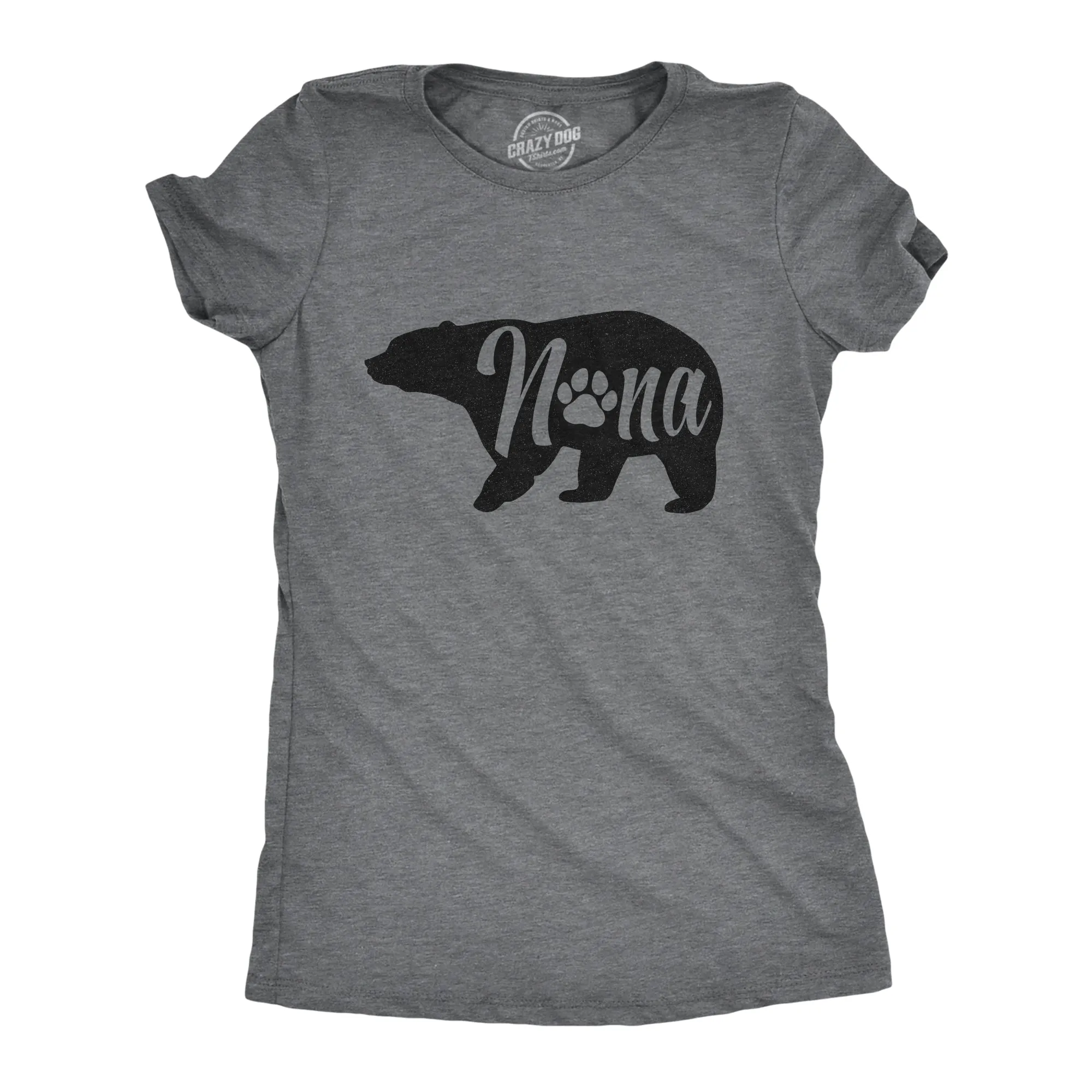 Nana Bear Women's T Shirt sold by Crazy Dog T-Shirts