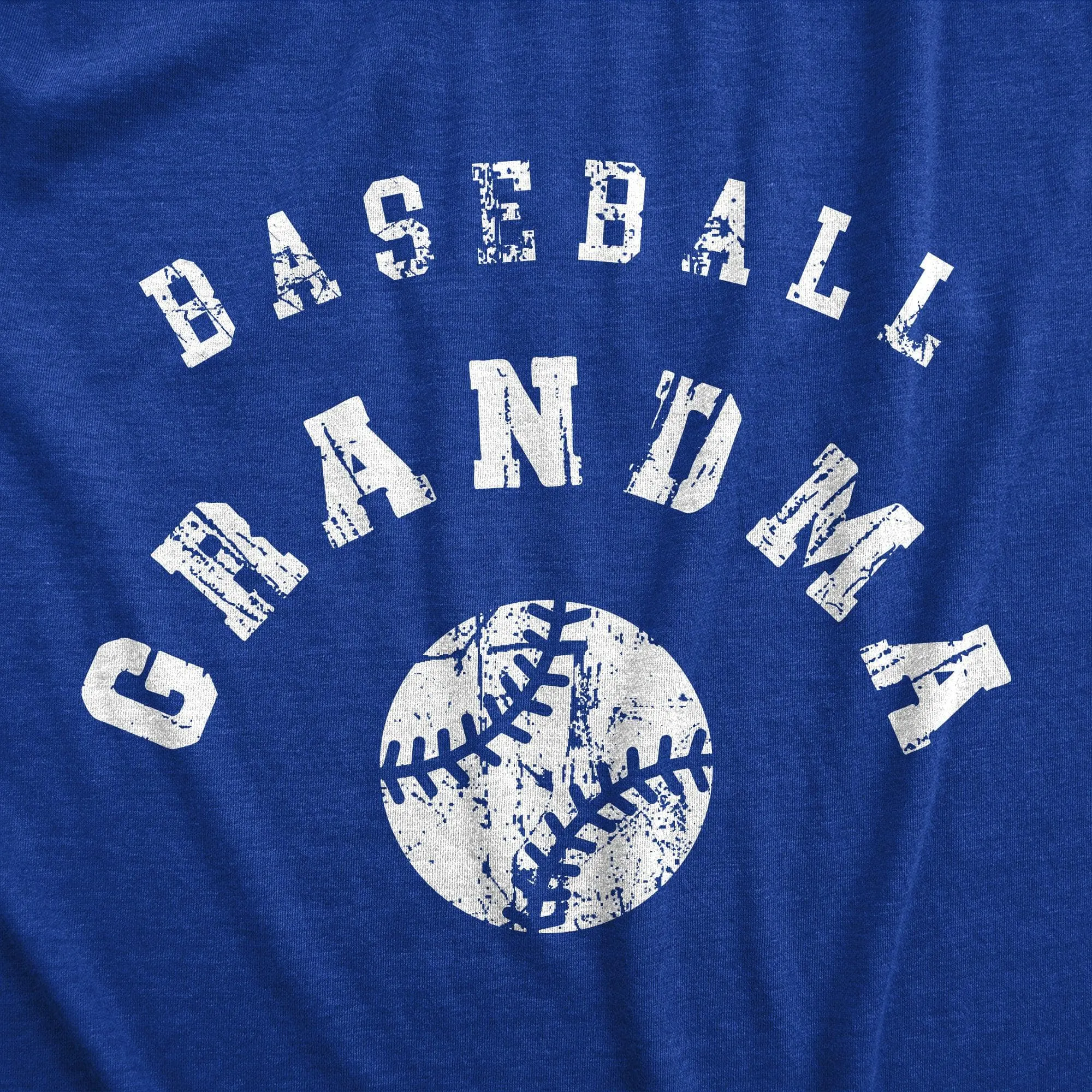 Baseball Grandma Women's T Shirt sold by Crazy Dog T-Shirts product image thumbnail 2