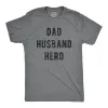 Dad Husband Hero Men's T Shirt sold by Crazy Dog T-Shirts