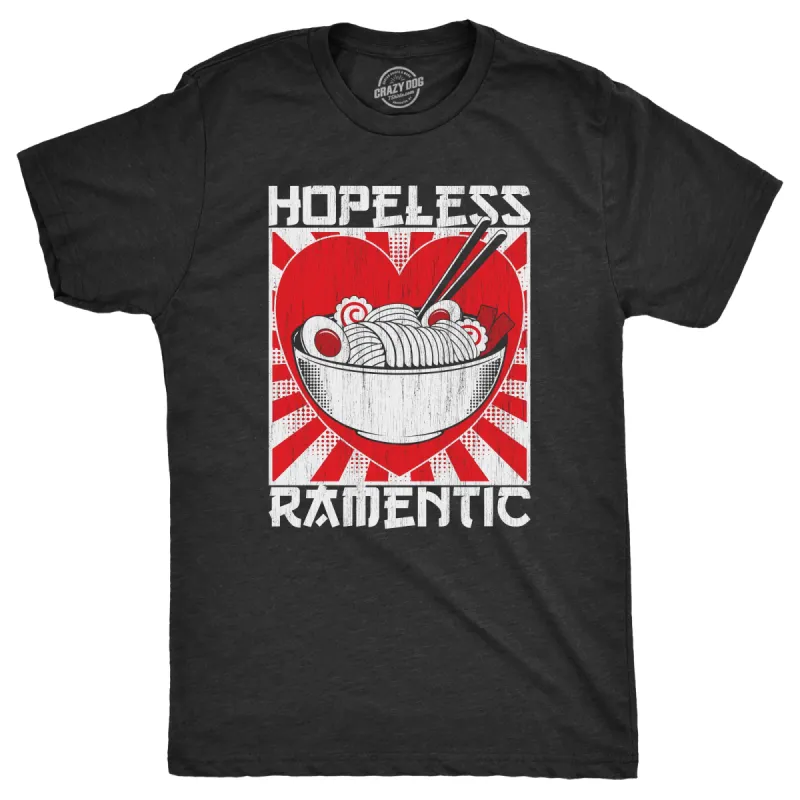 Hopeless Ramentic Men's T Shirt sold by Crazy Dog T-Shirts