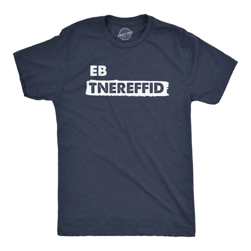 Be Different Backwards Men's T Shirt sold by Crazy Dog T-Shirts