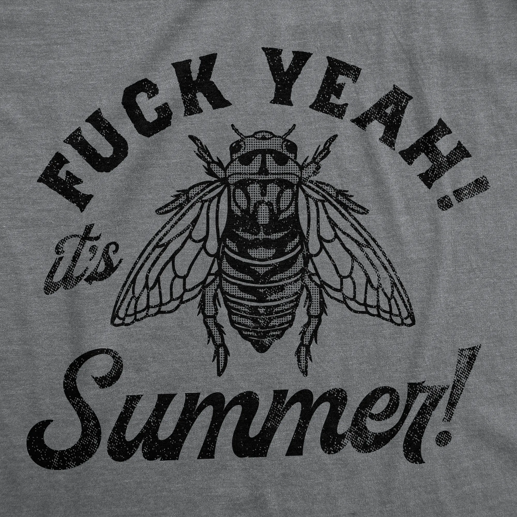 Fuck Yeah Its Summer Men's T Shirt sold by Crazy Dog T-Shirts product image thumbnail 2
