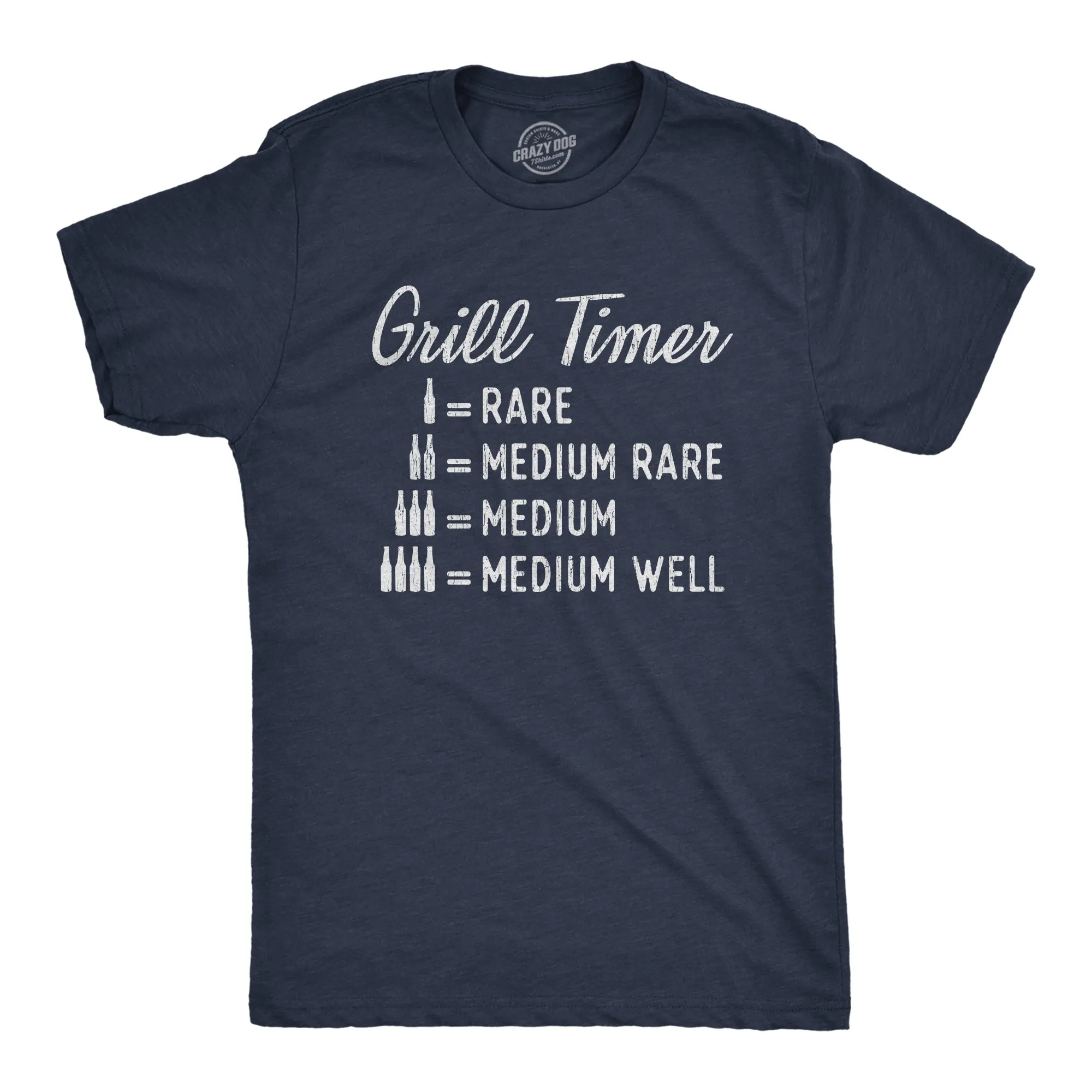 Grill Timer Men's T Shirt sold by Crazy Dog T-Shirts