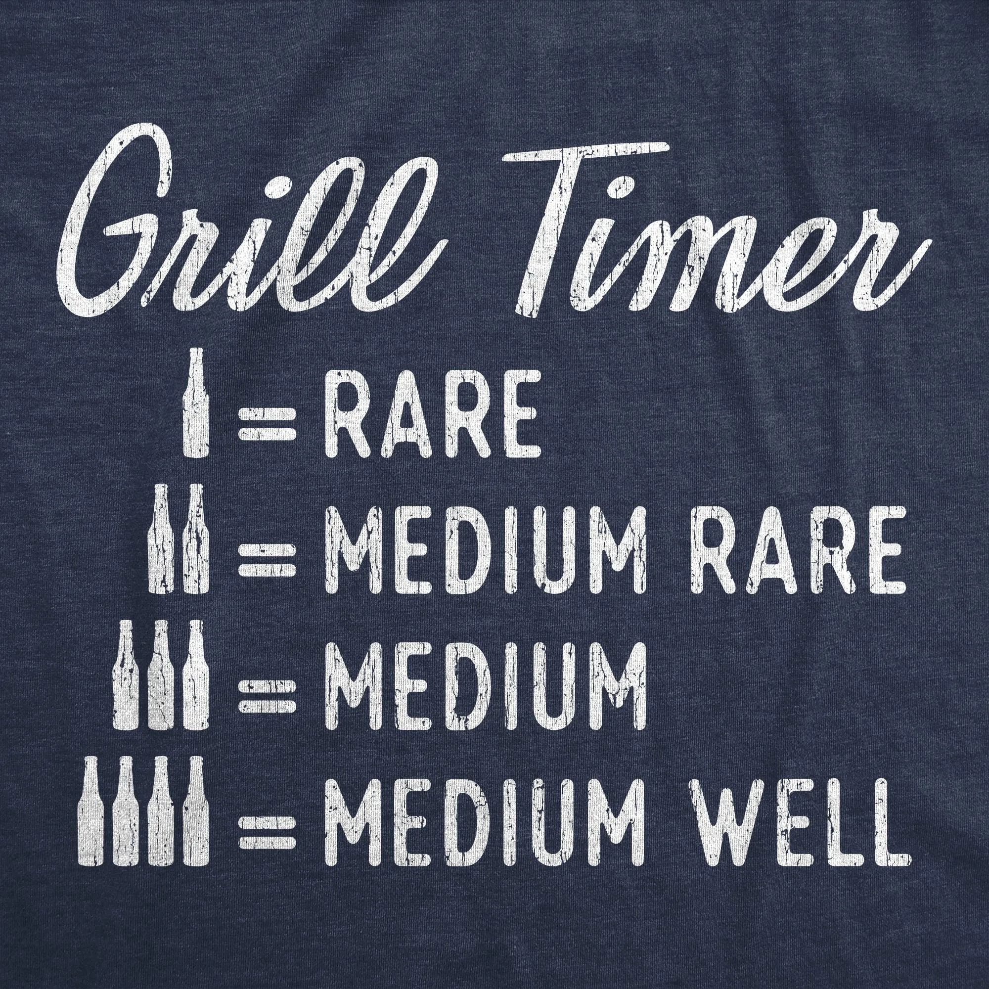 Grill Timer Men's T Shirt sold by Crazy Dog T-Shirts product image thumbnail 4
