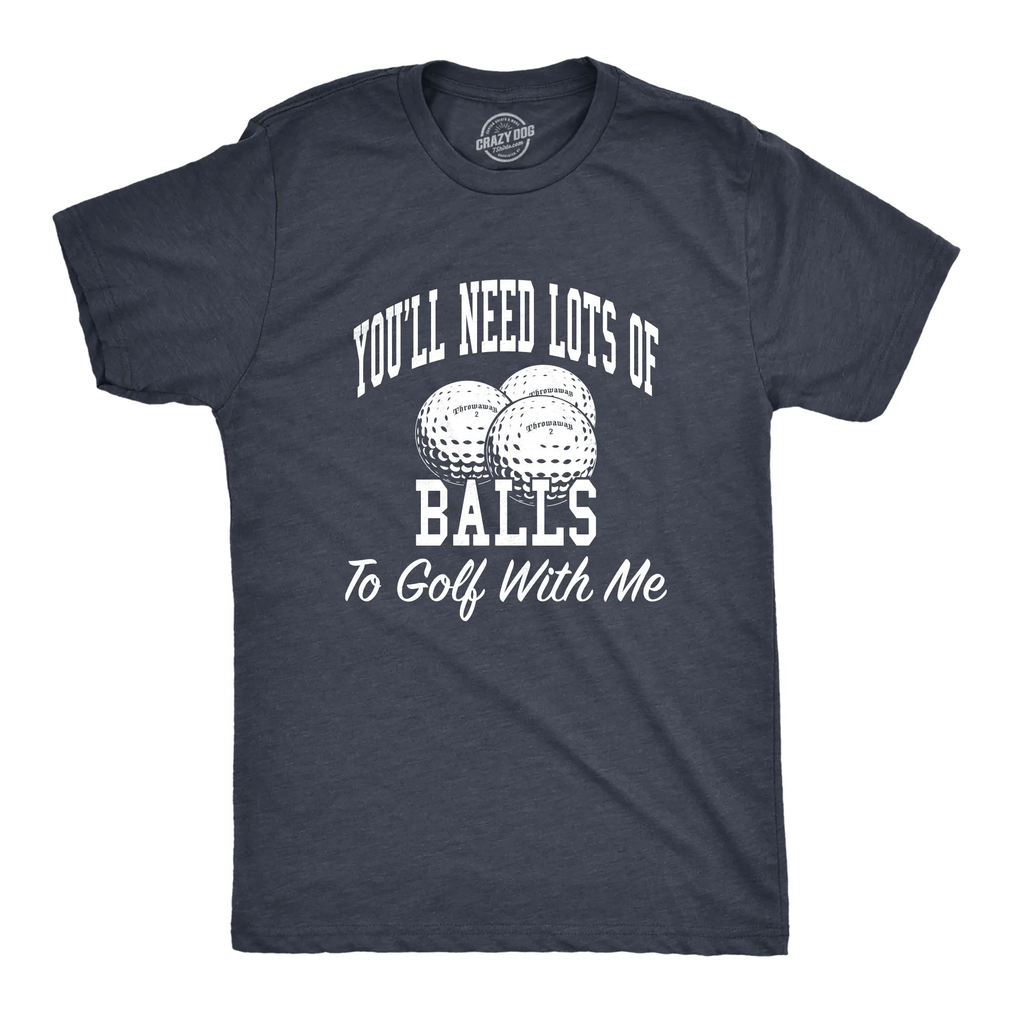 Needs Lots Of Balls Men's T Shirt sold by Crazy Dog T-Shirts