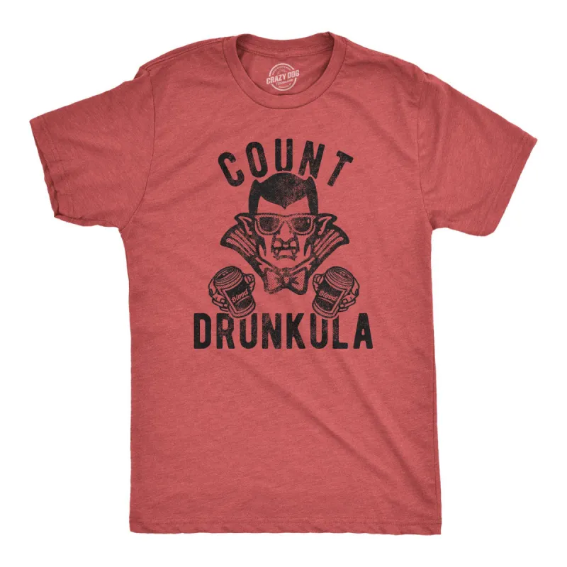 Count Drunkula Men's T Shirt sold by Crazy Dog T-Shirts