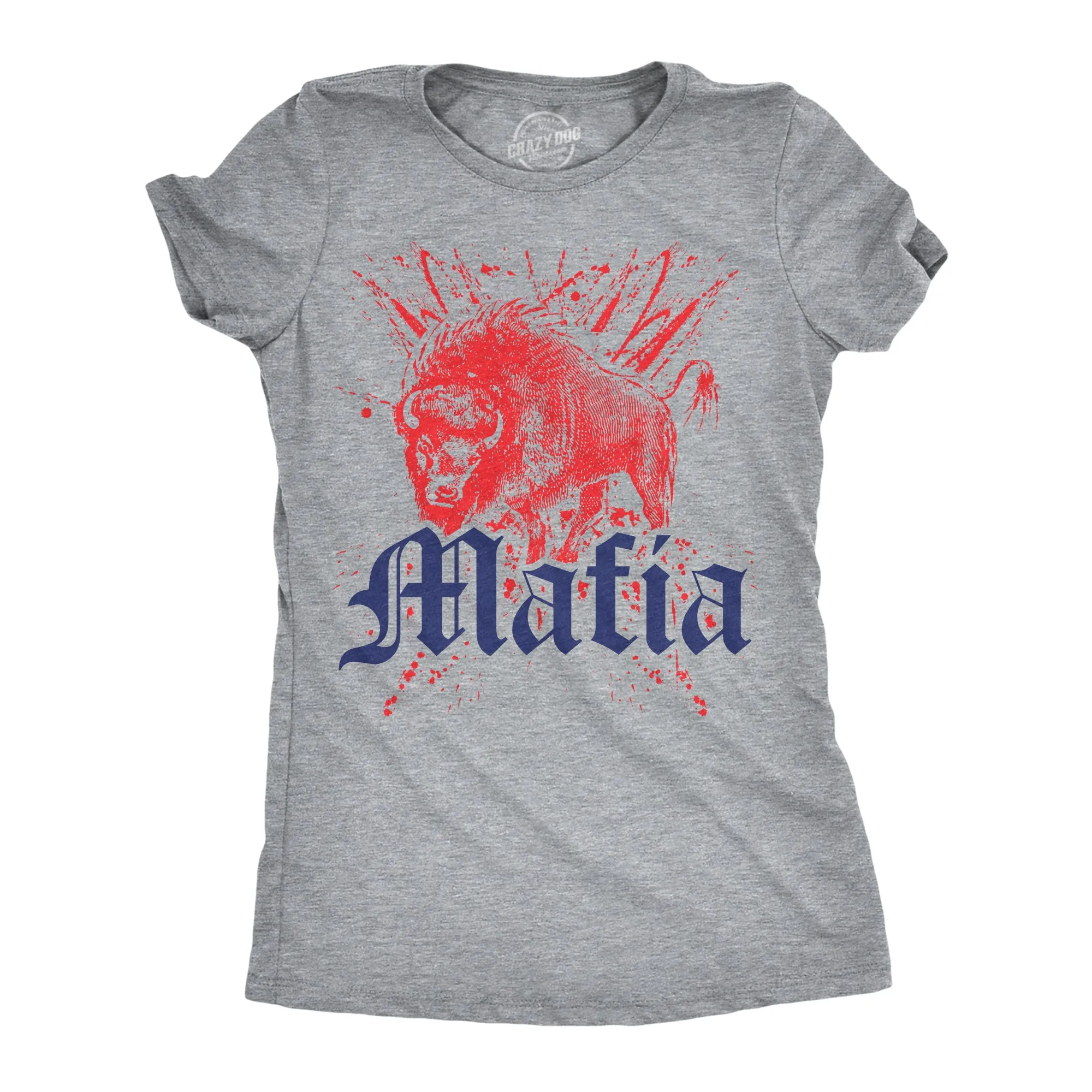 Buffalo Mafia Women's T Shirt sold by Crazy Dog T-Shirts