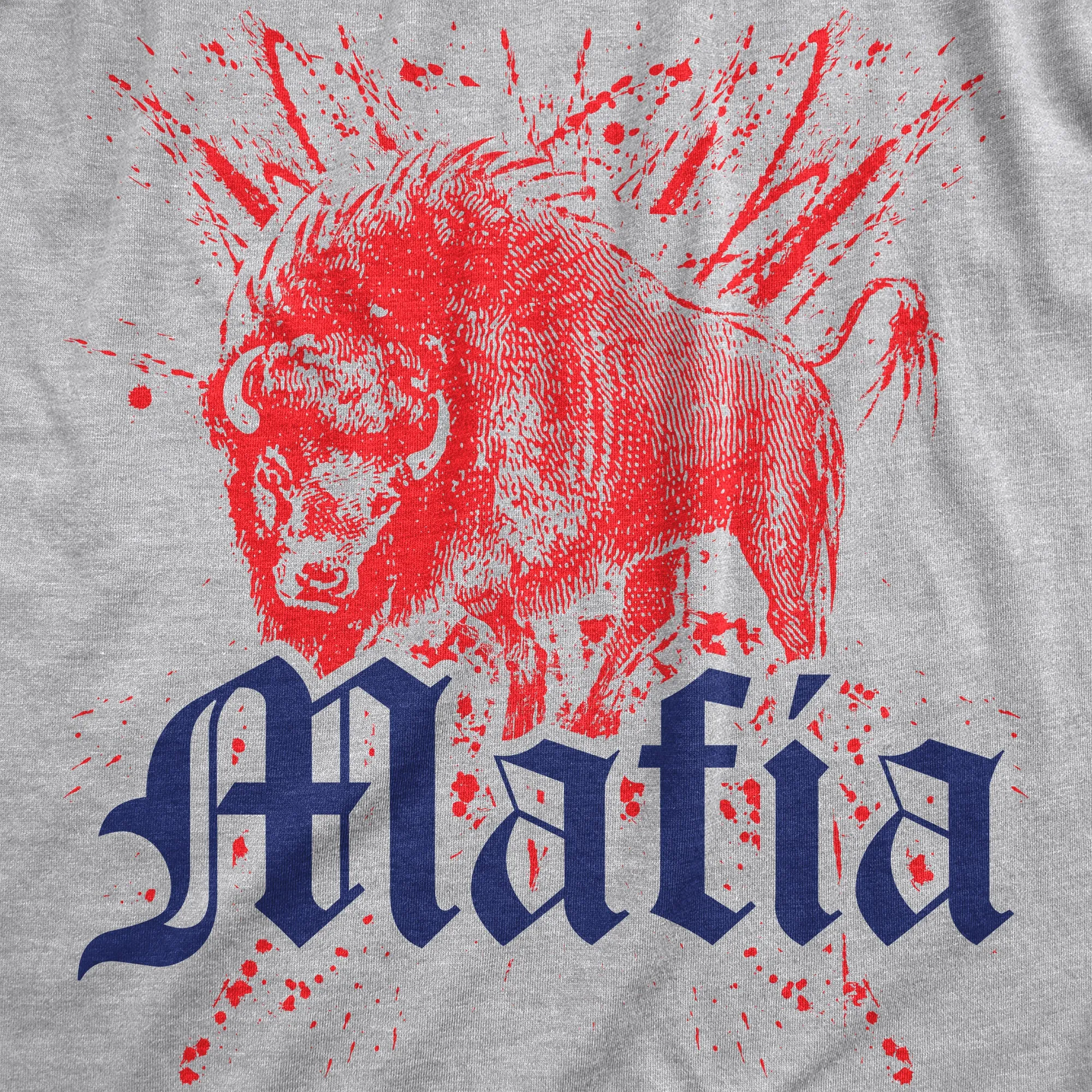 Buffalo Mafia Women's T Shirt sold by Crazy Dog T-Shirts product image thumbnail 2