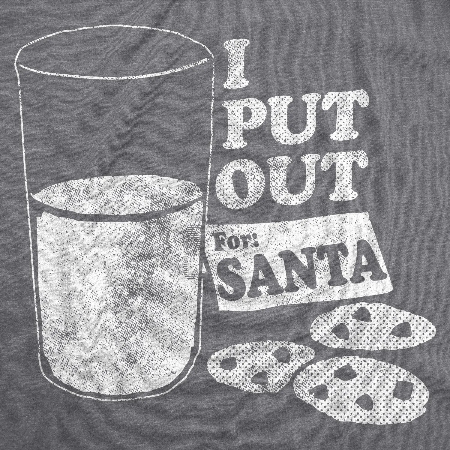 I Put Out For Santa Women's T Shirt sold by Crazy Dog T-Shirts product image thumbnail 2