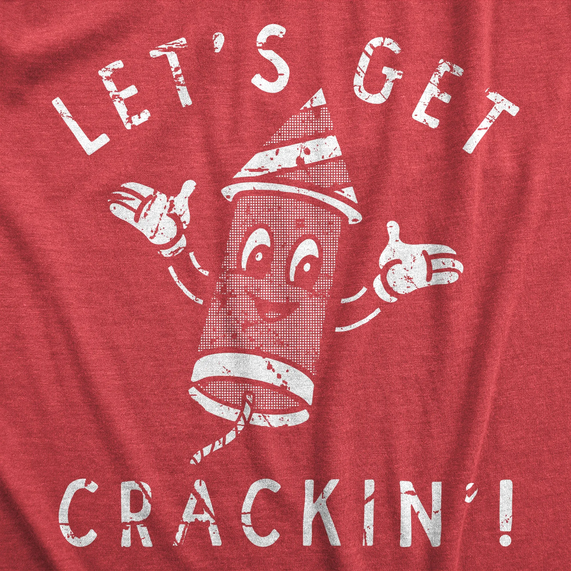 Lets Get Crackin Women's T Shirt sold by Crazy Dog T-Shirts product image thumbnail 2