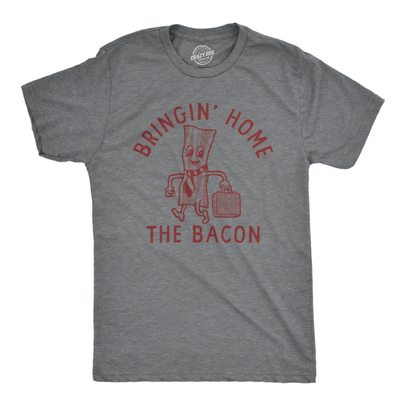 Bringing Home The Bacon Men's T Shirt sold by Crazy Dog T-Shirts