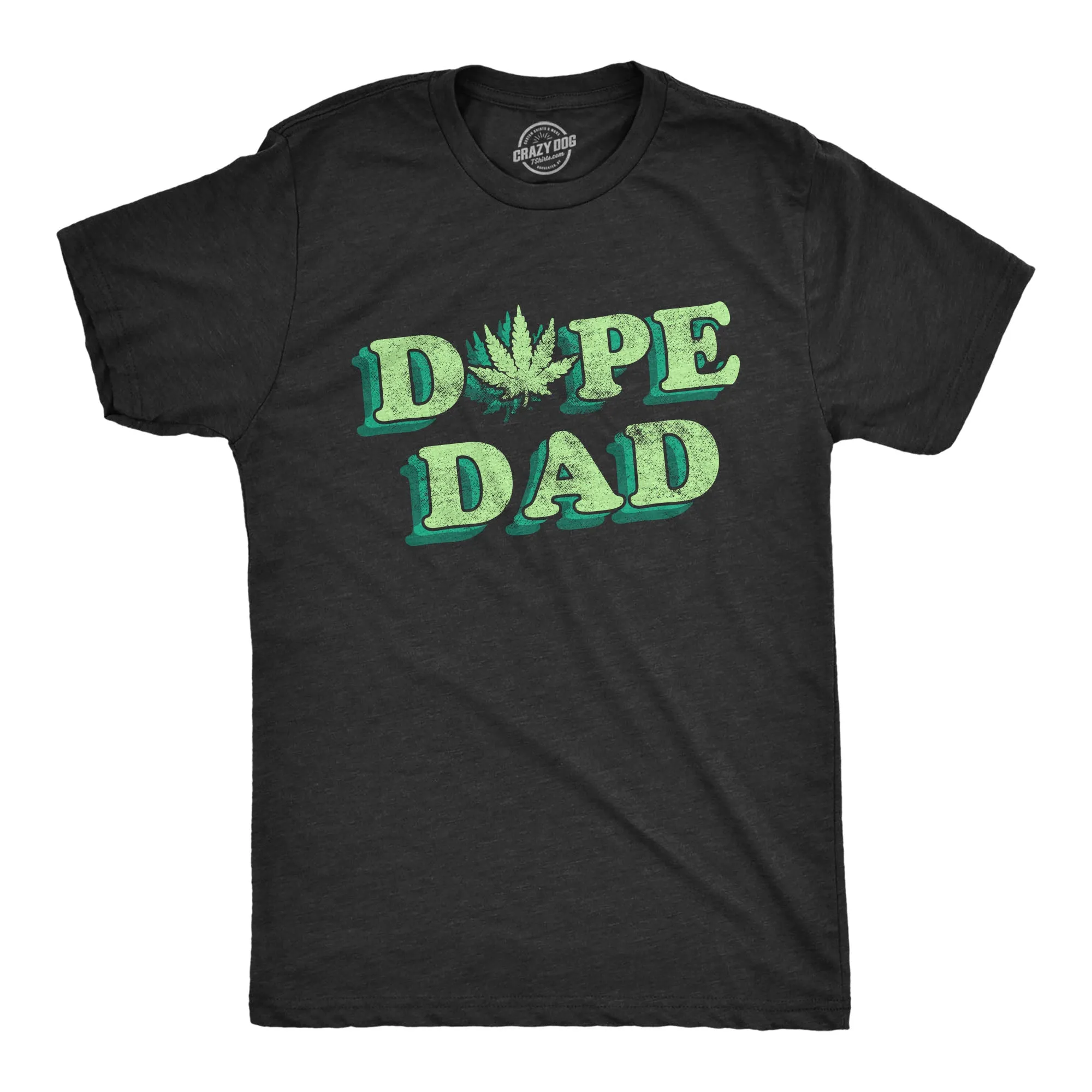 Dope Dad Men's T Shirt sold by Crazy Dog T-Shirts