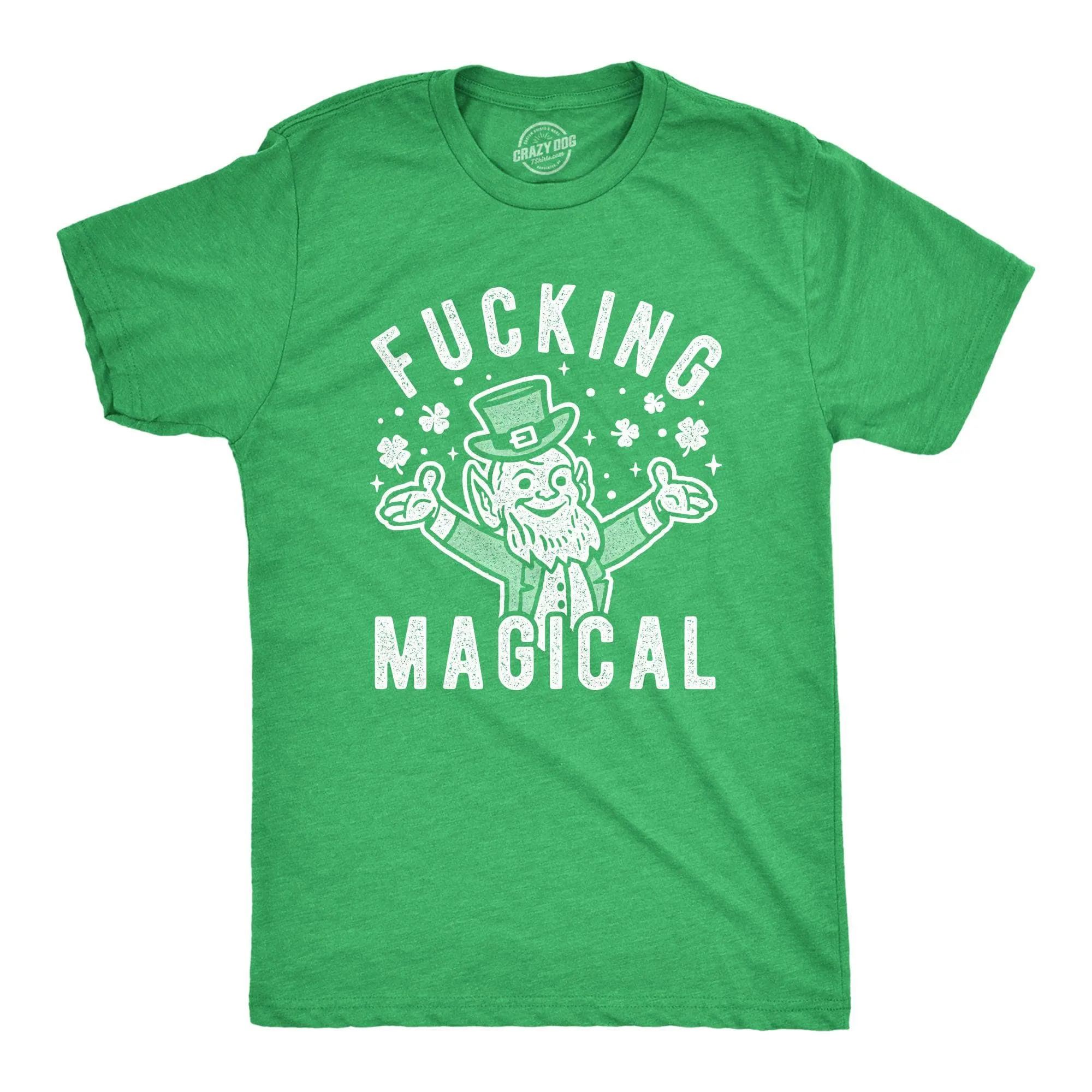 Fucking Magical Leprechaun Men's T Shirt sold by Crazy Dog T-Shirts