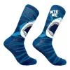 Men's Bite Me Shark Socks sold by Crazy Dog T-Shirts