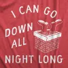 I Can Go Down All Night Long Men's T Shirt sold by Crazy Dog T-Shirts
