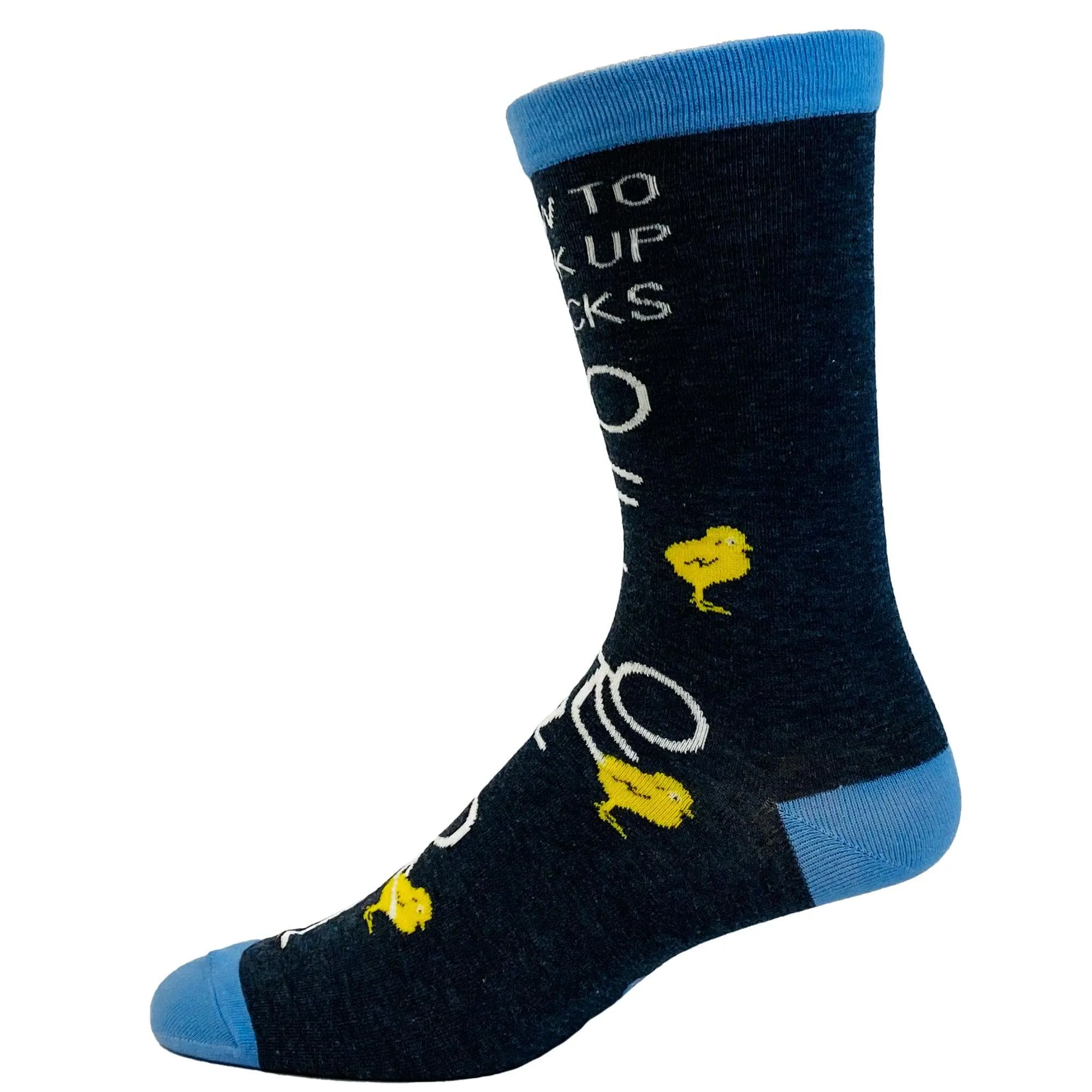 Men's How To Pick Up Chicks Socks sold by Crazy Dog T-Shirts product image thumbnail 3