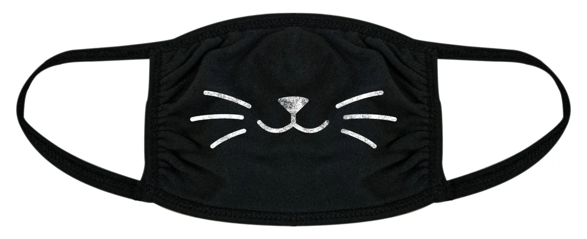 Cat Mouth Face Mask Mask sold by Crazy Dog T-Shirts