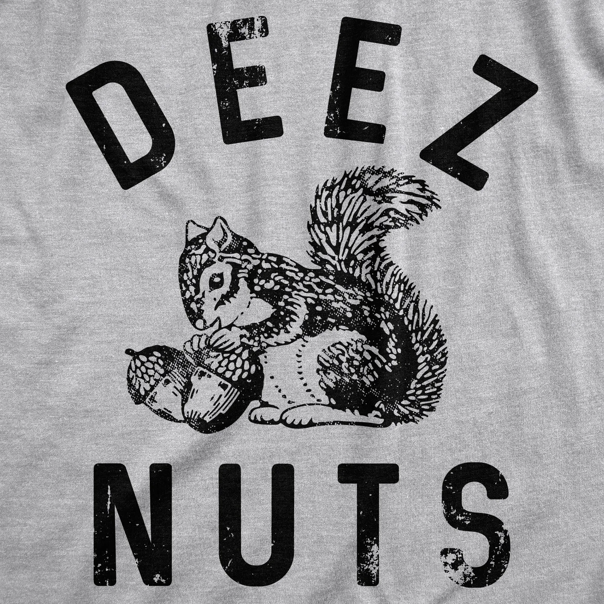 Deez Nuts Squirrel Hoodie sold by Crazy Dog T-Shirts product image thumbnail 2