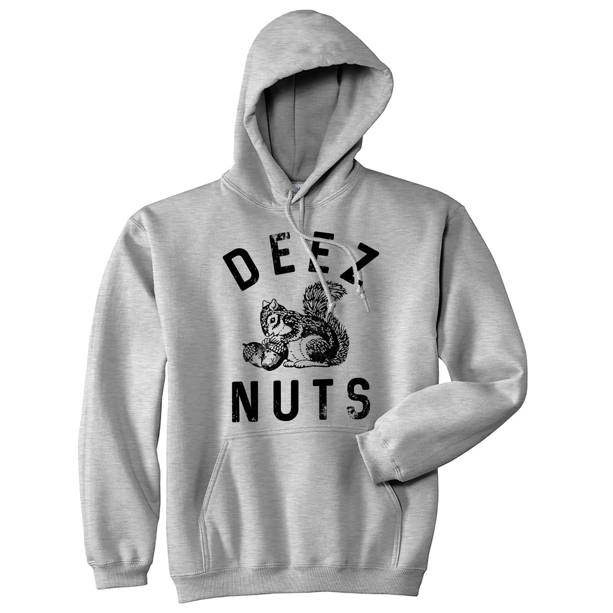 Deez Nuts Squirrel Hoodie sold by Crazy Dog T-Shirts