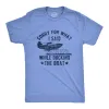 Sorry For What I Said While Docking The Boat Men's T Shirt sold by Crazy Dog T-Shirts