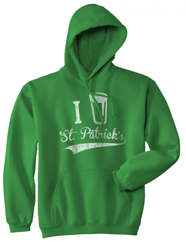 I Beer St. Patrick's Hoodie sold by Crazy Dog T-Shirts