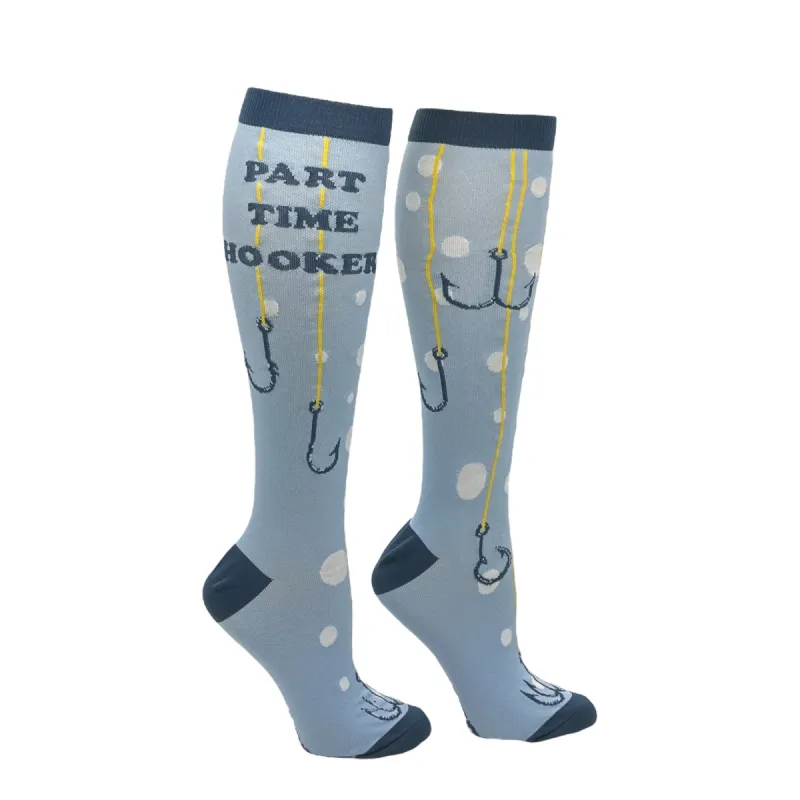 Part Time Hooker Compression Socks sold by Crazy Dog T-Shirts