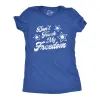 Don't Touch My Freedom Women's T Shirt sold by Crazy Dog T-Shirts