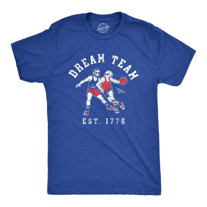 Dream Team 1776 Men's T Shirt sold by Crazy Dog T-Shirts